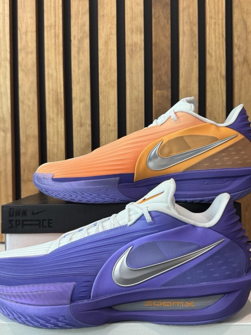 SIZE 15 MENS - NBA X Nike GT Cut 3 Turbo Phoenix Suns Purple Orange HV9918-800